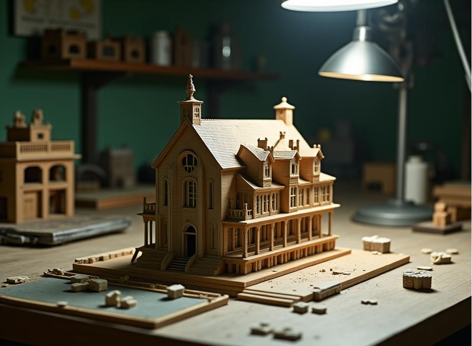 Restauration de maquettes historiques